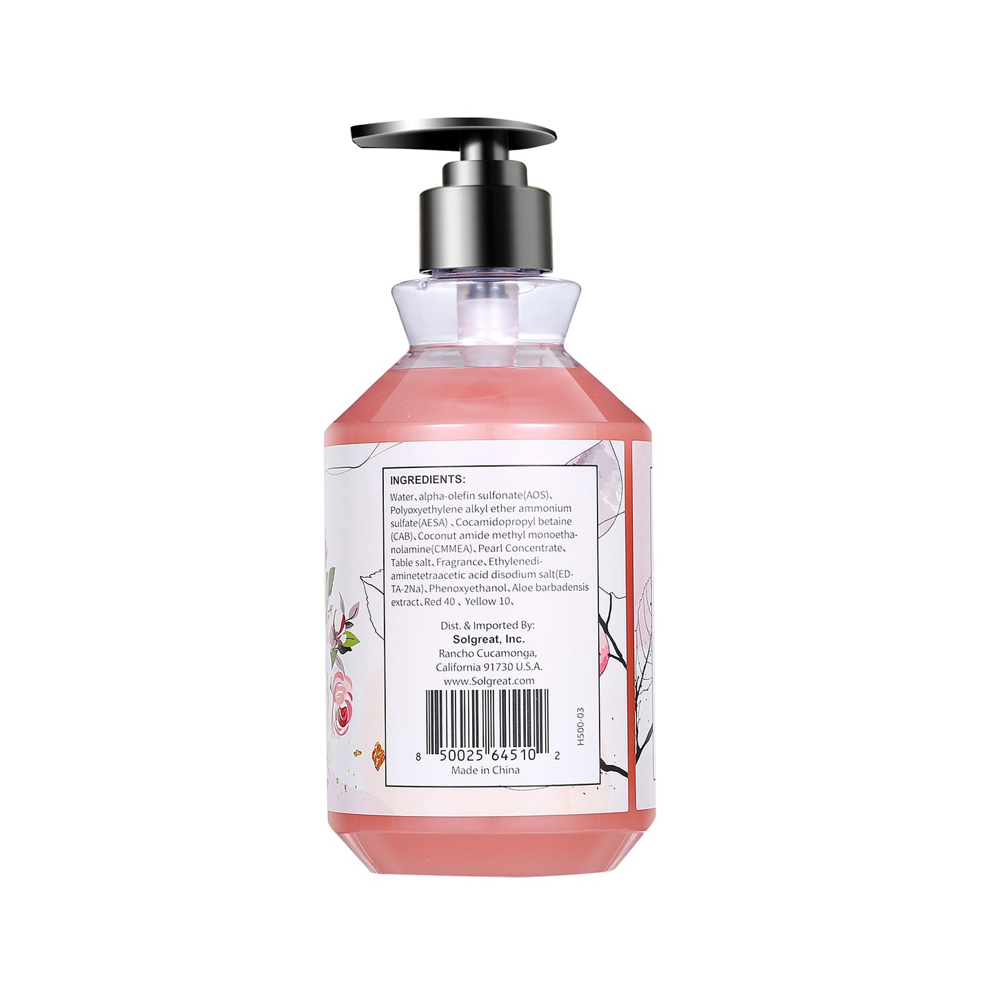 MOISTURIZING HAND SOAP - ROSE WATER SCENT