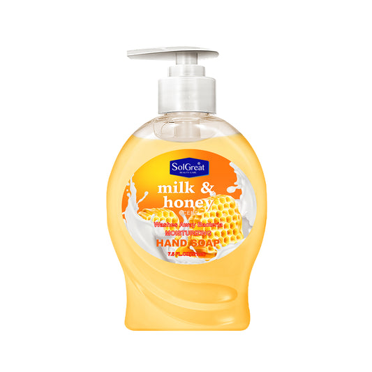 Solgreat MOISTURIZING HAND SOAP - MILK & HONEY SCENT