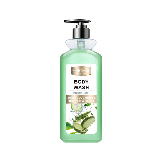 SUPER BODY WASH MOISTURIZING - FRESH CUCUMBER & GREEN TEA SCENT