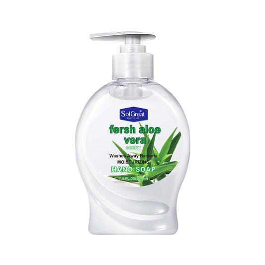 Solgreat MOISTURIZING HAND SOAP - FRESH ALOE VERA SCENT